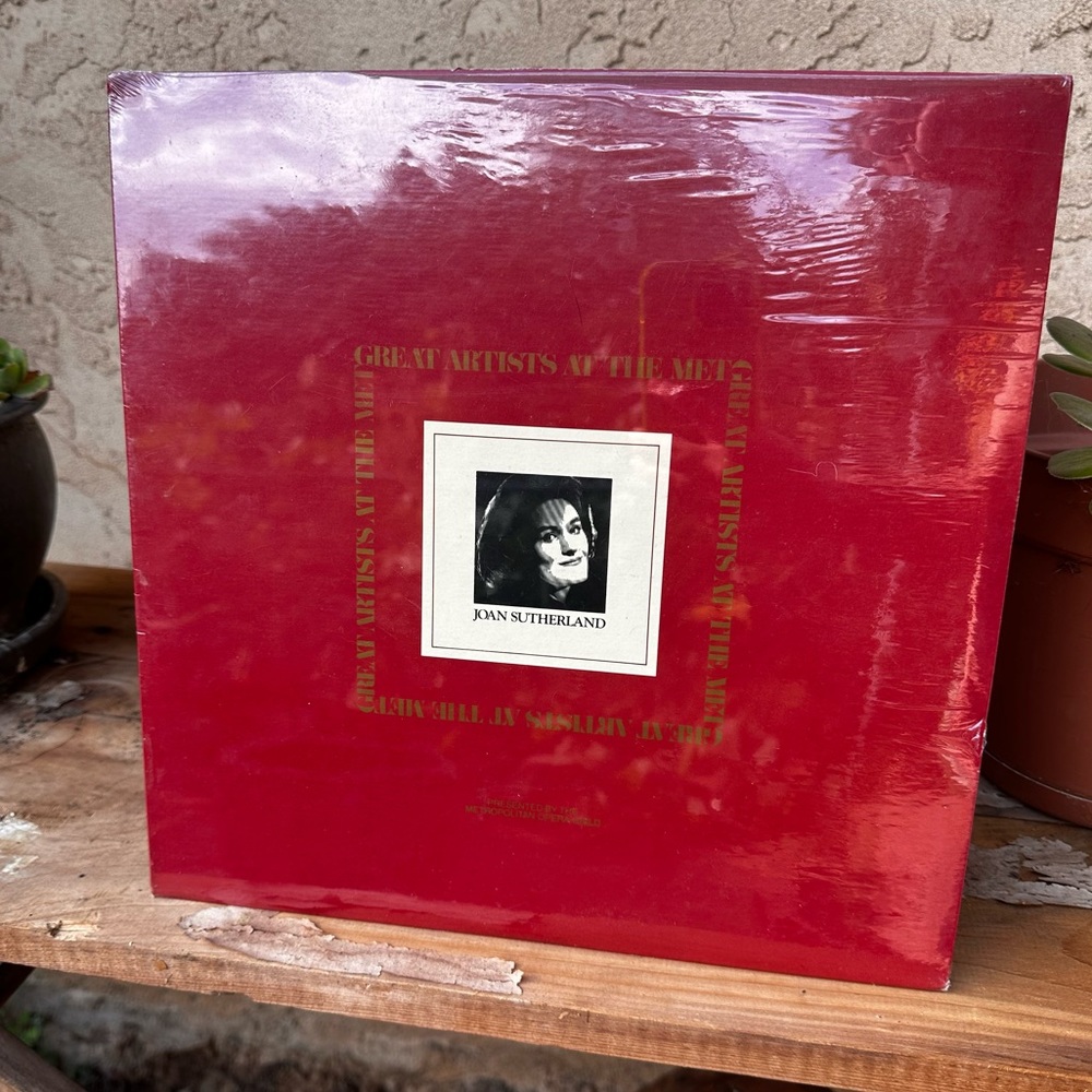 Great Artists At The Met Joan Sutherland Vinyl Record LP